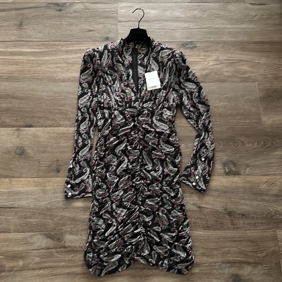 Isabel Marant Linaziki Ruched Mini dress - Picture 12 of 12